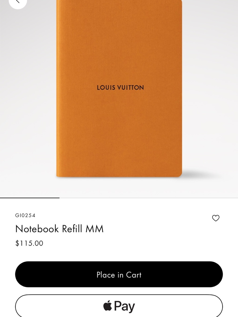 Louis Vuitton Notebook Refill MM - Picture 3 of 6